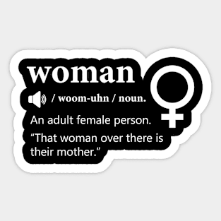 Woman Sticker